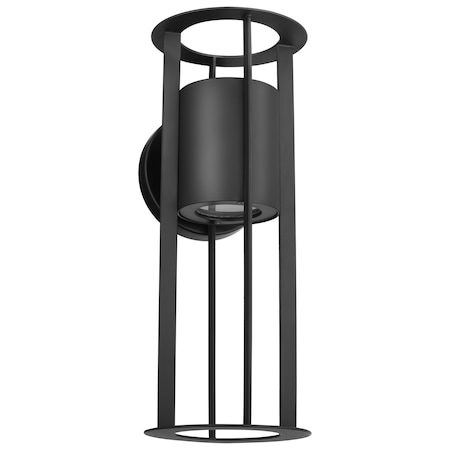 Nuvo Continuum 10W LED Small Wall Lantern - Matte Black 62/1650